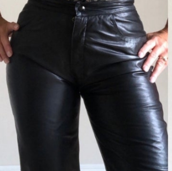 Copper Key 100% Leather Pants - Picture 7 of 8